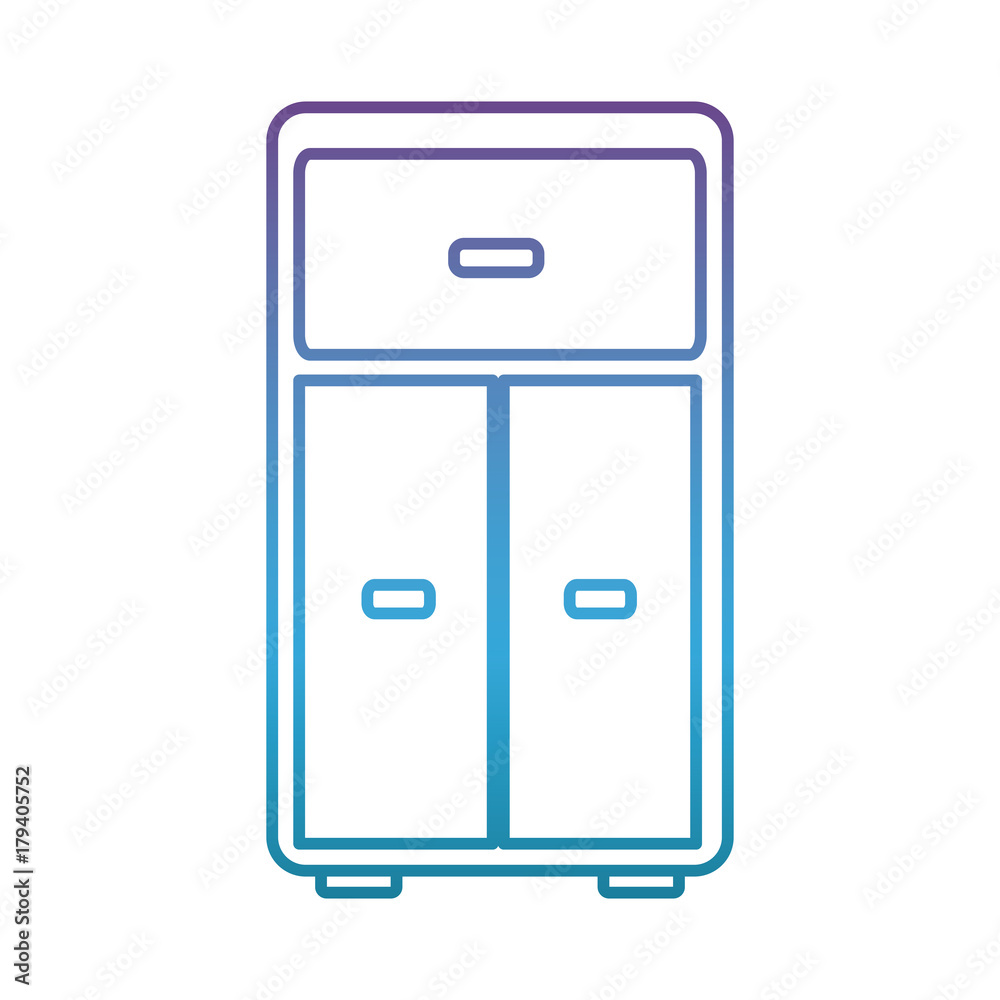 office drawers icon over white background vector illustration office drawers icon over white background vector illustration