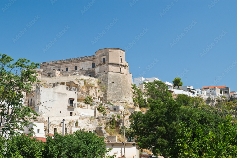 Panoramic view of Massafra. Puglia. Italy. 