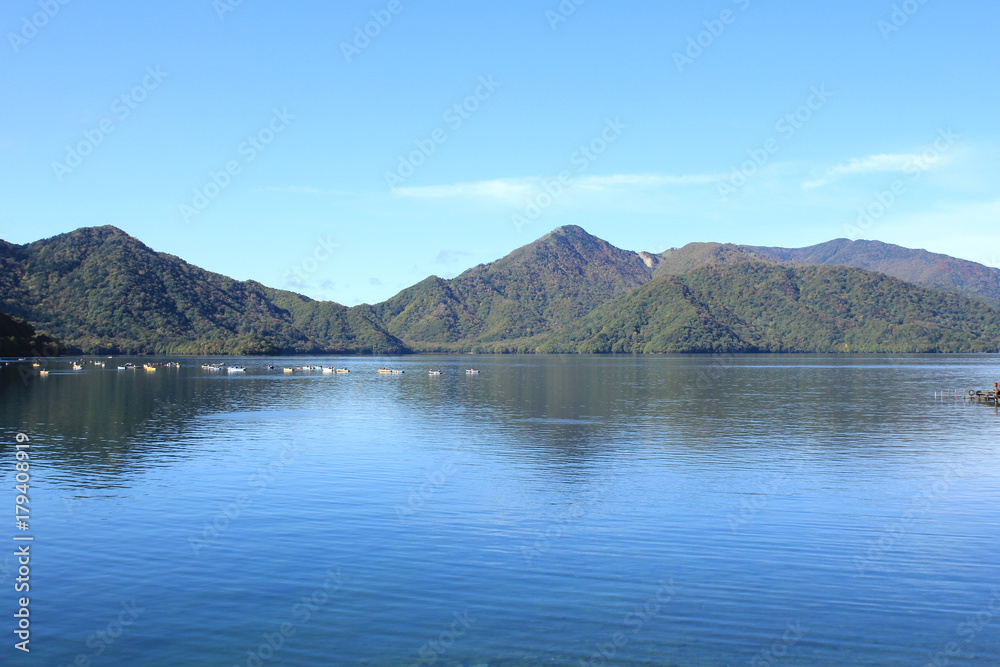 Chuzenji Lake in Nikko ,Japan.