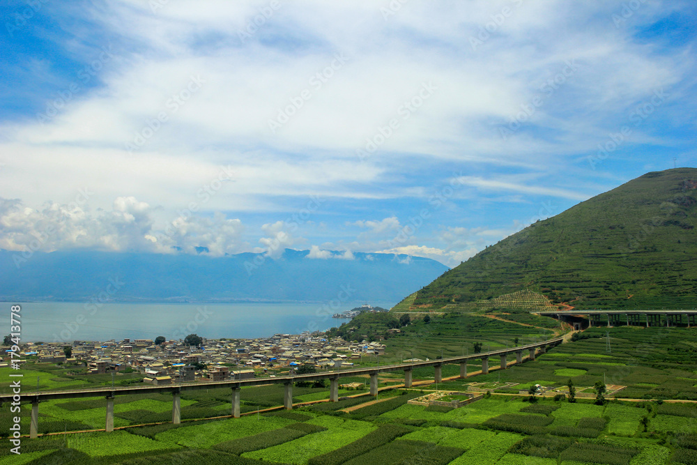 Obraz premium Yunnan Erhai Lake