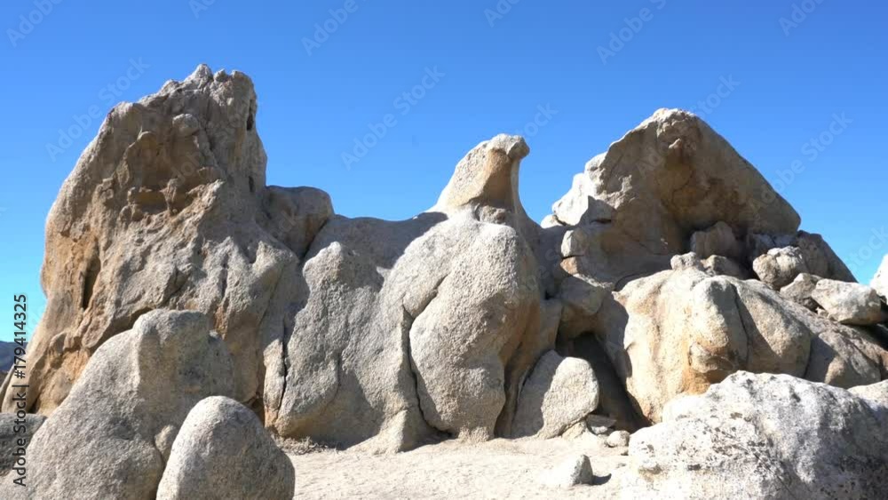 The famous and beautiful Eagle Rock in PCT Trail, Warner Springs, California, United States The famous and beautiful Eagle Rock in PCT Trail, Warner Springs, California, United States