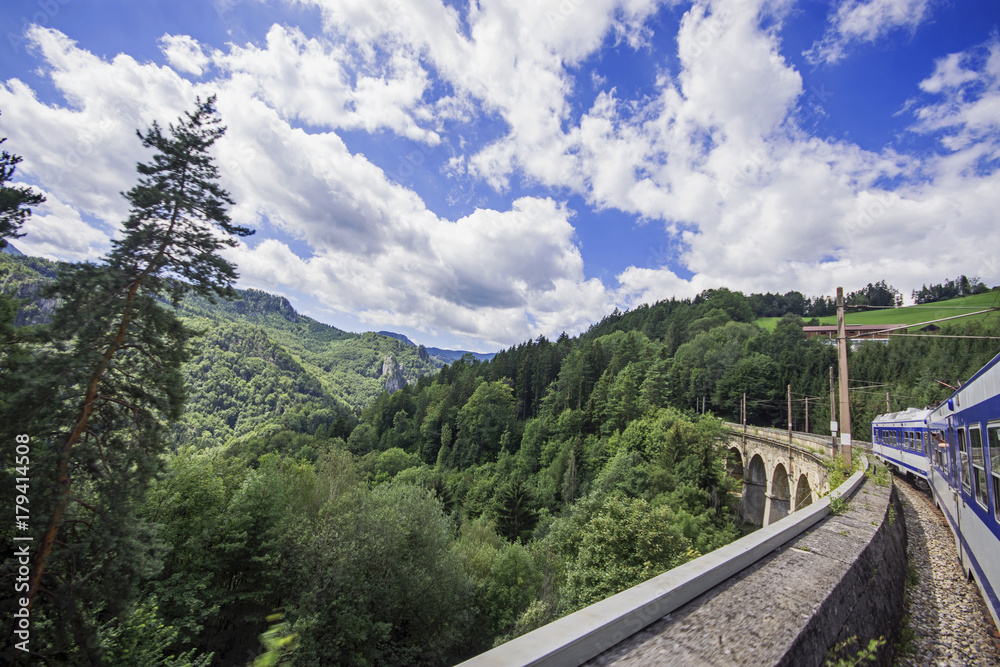 Semmering UNESCO World Heritage railway in Austria