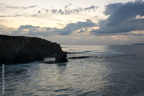 The coast of Atlantic ocean