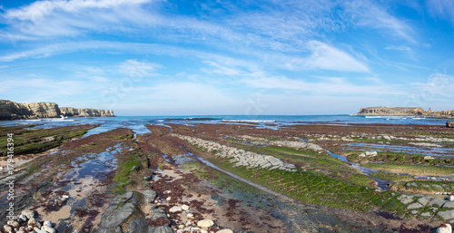 The coast of Atlantic ocean