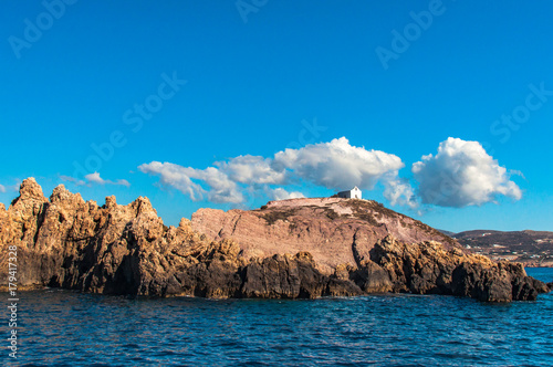 Antiparos archipelago islet in Greece, Cyclades