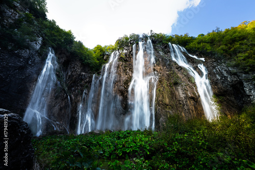 Veliki Slap Wasserfall im Nationalpark Plitvicer Seen