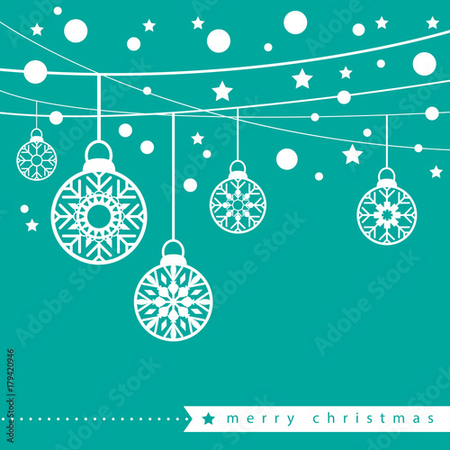 Christmas card template
