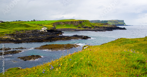 Panorama of Dunseverick Wat...