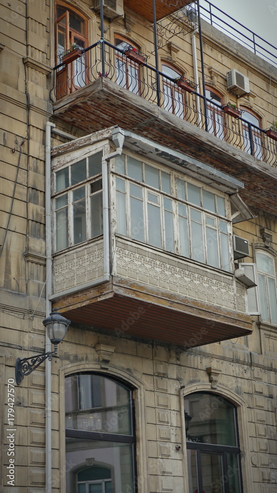 Obraz premium Baku Altstadt Herbst 8