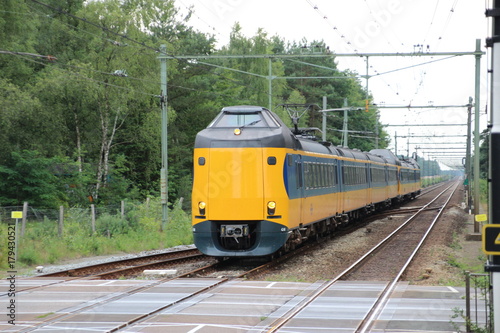 Intercity train in the Netherlands