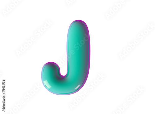 Alphabet letters A to Z each separate 