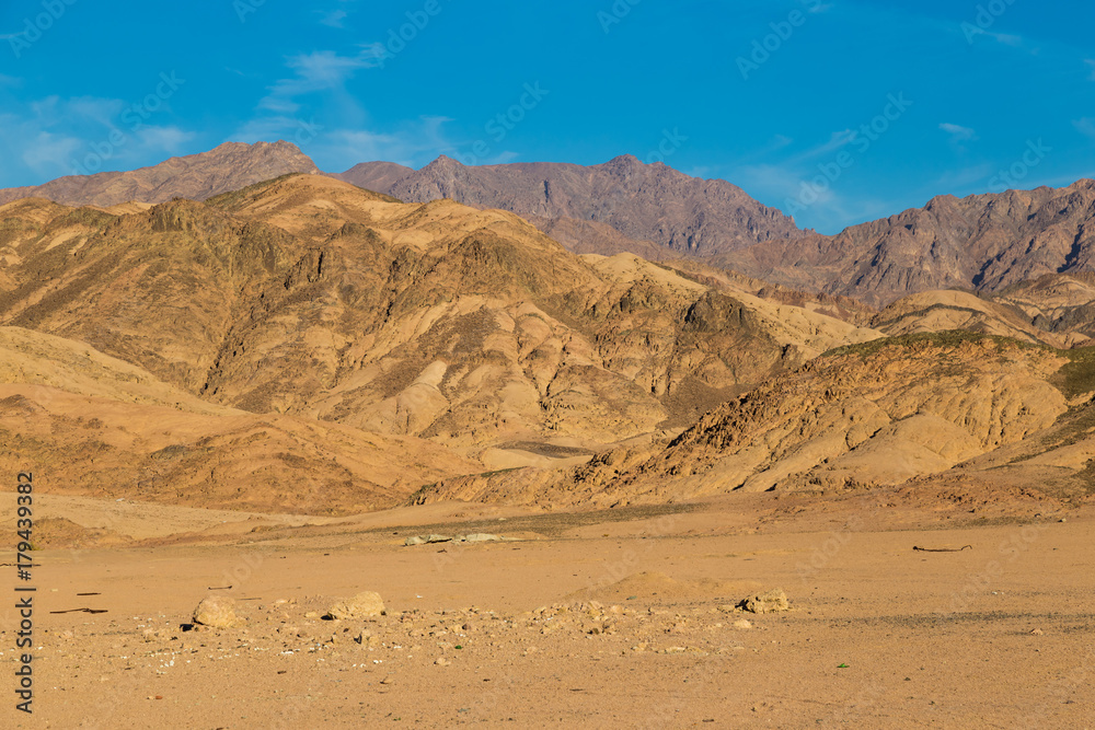 Mountains of Sinai peninsula. Sinai desert. Egypt Mountains of Sinai peninsula. Sinai desert. Egypt