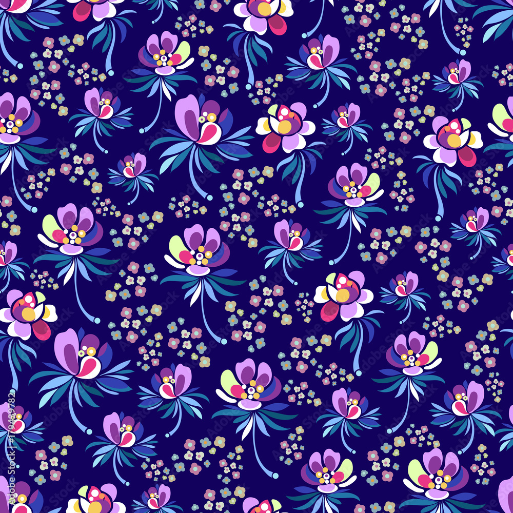 Seamless texture with decorative patterns 7 Seamless texture with decorative patterns 7