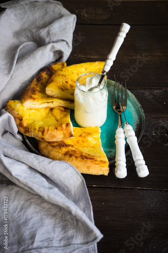 Traditional georgian cuisine photo