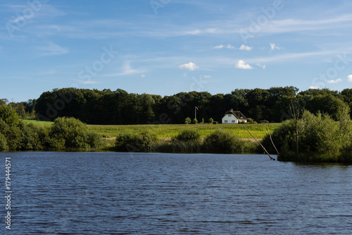 Natural lake near Billud, Denmark