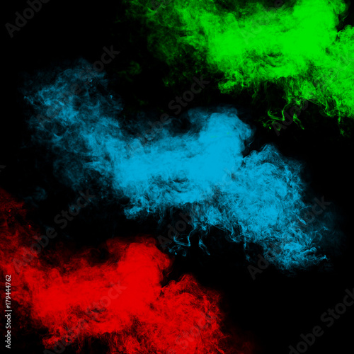 Colorful Smokes background © new_cox