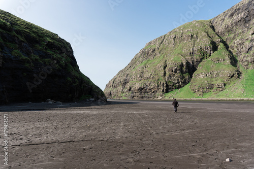 Duvugardar near Saksun village on Streymoy island at Faroe Islands