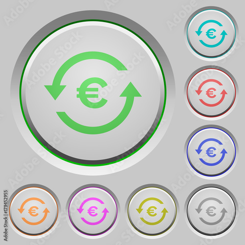 Euro pay back push buttons