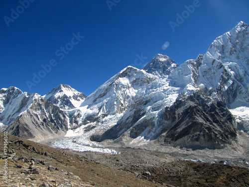 summit of the Himalayas Mount Everest