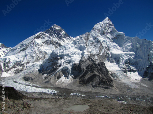 summit of the Himalayas Mount Everest