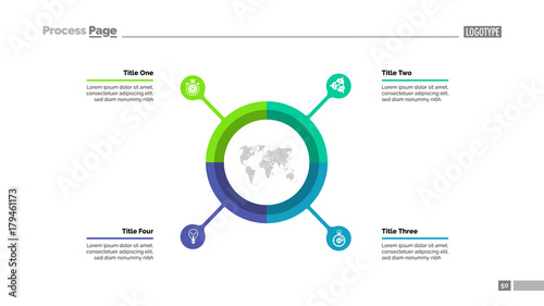 Pie Chart with Four Elements