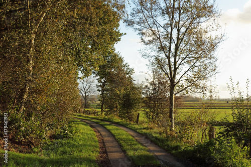 Wirtschaftsweg in der Marsch