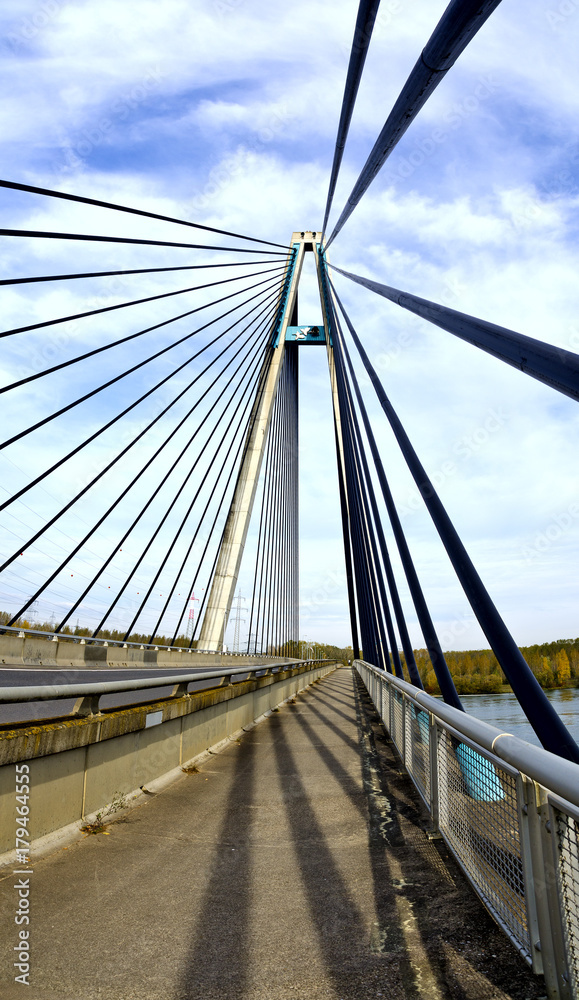Fototapeta premium cable-stayed bridge