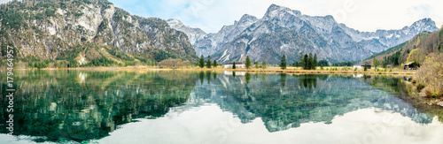 Fotografie Panorama Almsee Oberösterreich Herbst
