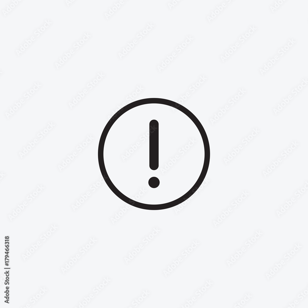 Icon graphic drawing carefully danger, Warning, exclamation mark. Black and white pictogram for web design. Vector flat illustrations, logo Icon graphic drawing carefully danger, Warning, exclamation mark. Black and white pictogram for web design. Vector flat illustrations, logo