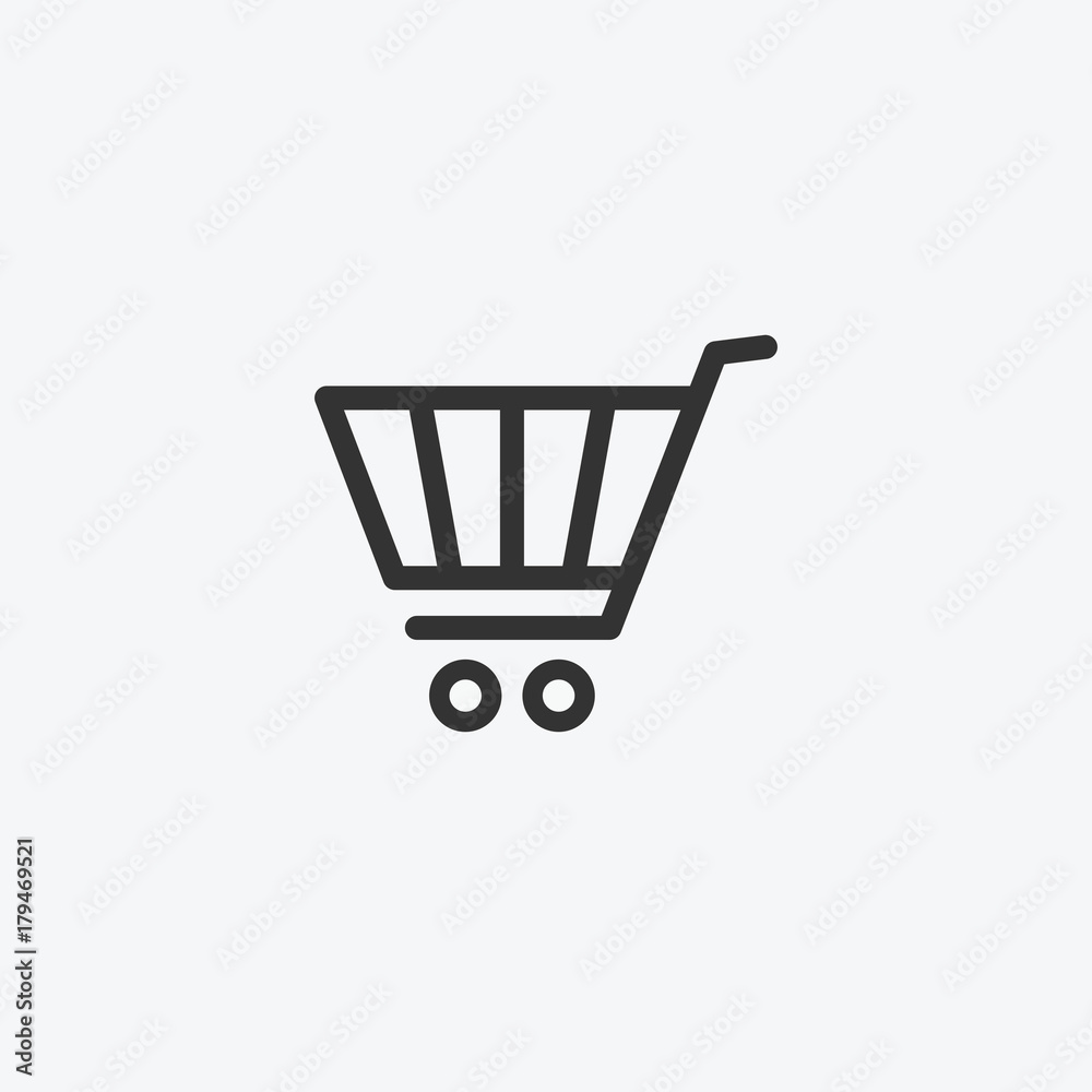 Icon graphic growth chart, notepad. Black and white pictogram for web design. Vector flat illustrations, logo