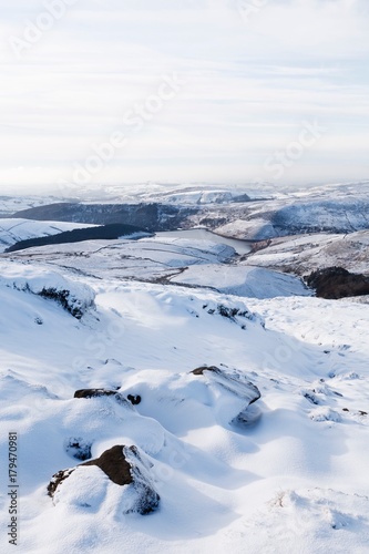 Snow winter countryside