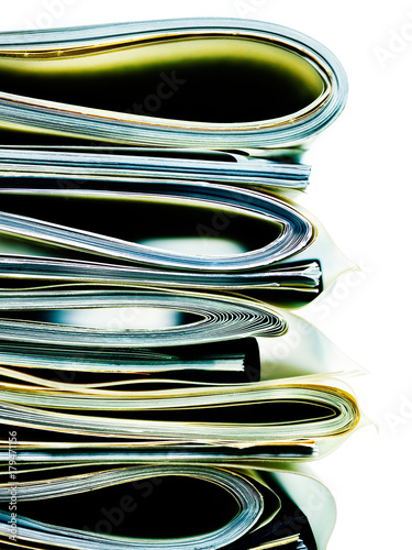 Wallpaper Mural Stack of folded business, legal or insurance papers Torontodigital.ca