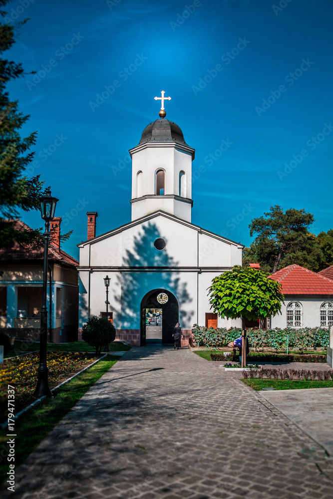 Naklejka premium Orthodox church in Belgrade