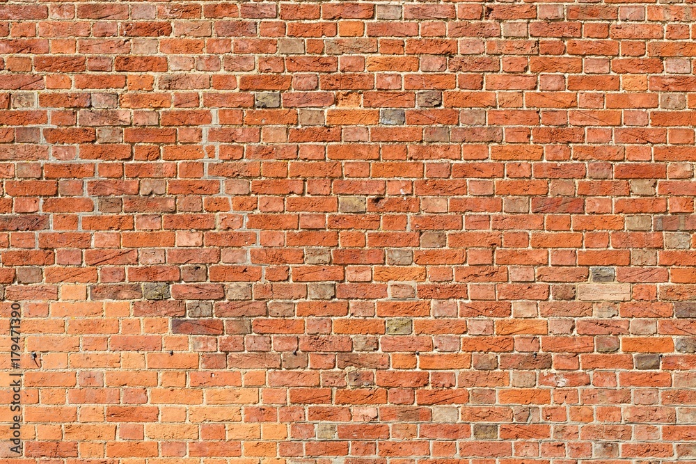Naklejka premium Brick wall closeup