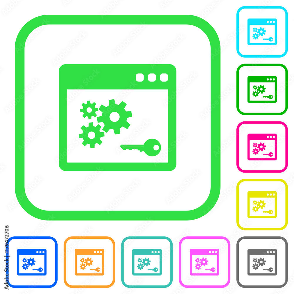 API key vivid colored flat icons icons API key vivid colored flat icons icons