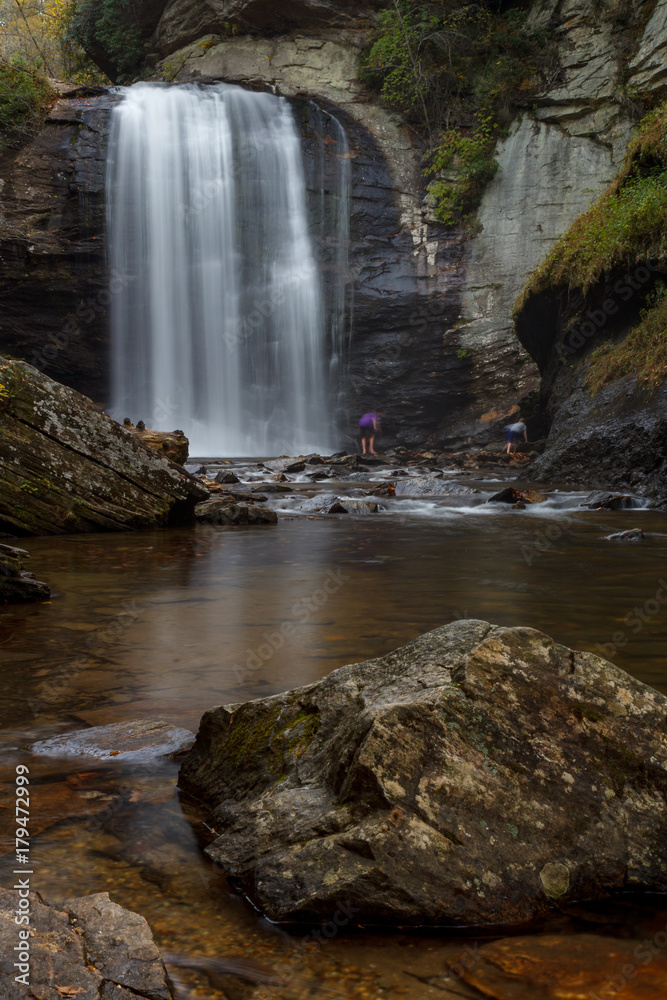 Obraz premium Looking Glass Falls Vertical