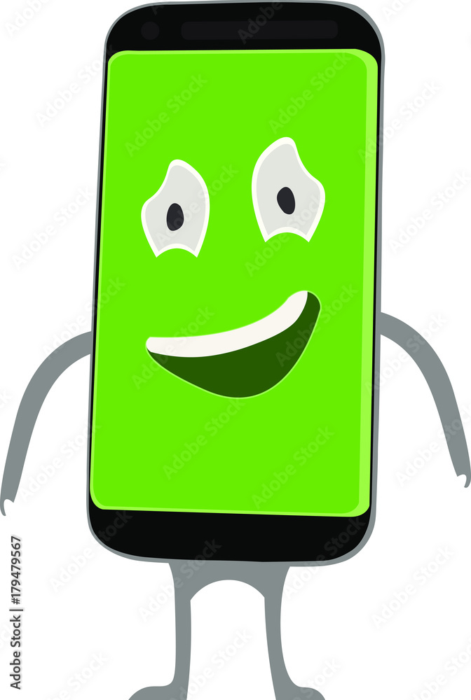 Smartphone personnage Smartphone personnage