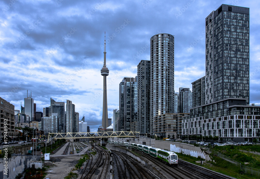 Naklejka premium Toronto skyscraper 