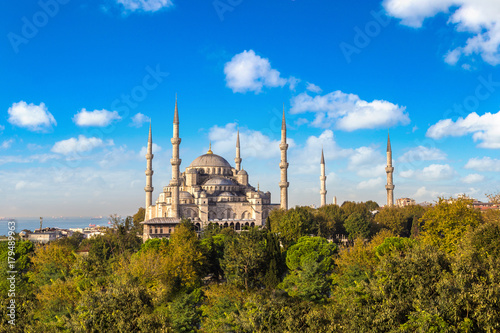Photography Blue mosque in Istanbul