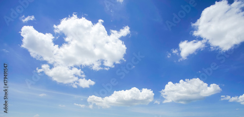 Sky / blue sky background with clouds / Sky with clouds.