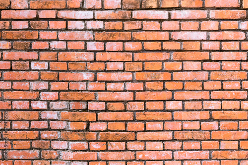 Grungy brick wall texture background