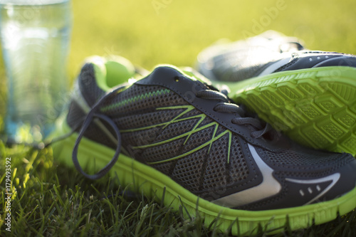 Runner shoes, Healthy lifestyle, training concept