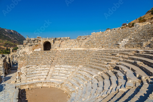 Small theater in Ephesus, Turkey
