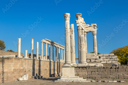 Temple of Trajan in Pergamon, Turkey
