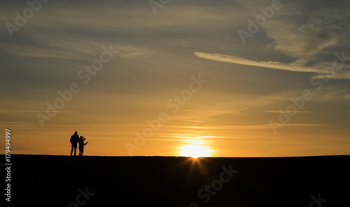 Sunrise over The Cobb in Lyme Regis, Dorset © Savo Ilic