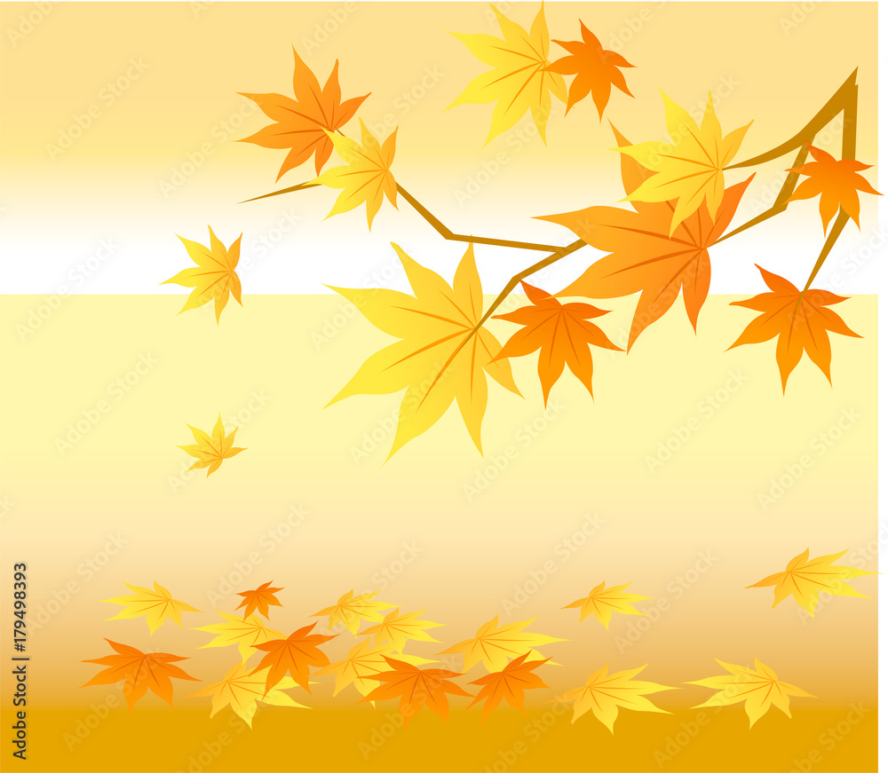 Fall seasons illustration