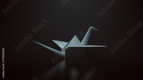 Origami Paper Crane  © paul