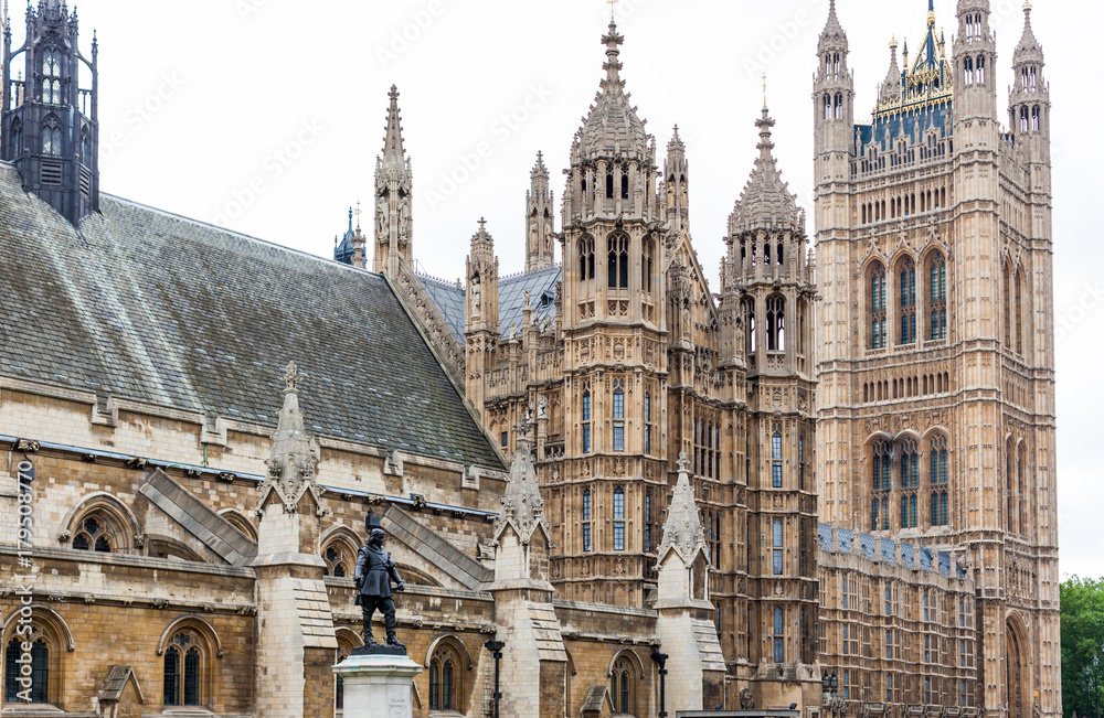 Houses of Parliament, London, England, meeting place for British politicians and landmark