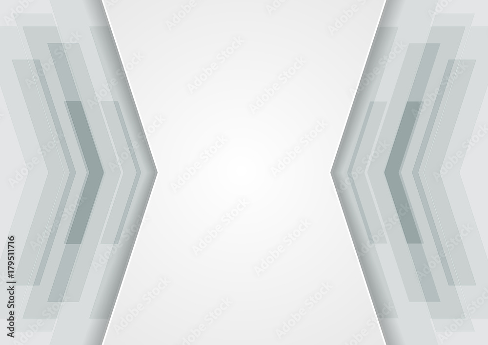 Obraz premium Abstract tech grey corporate background