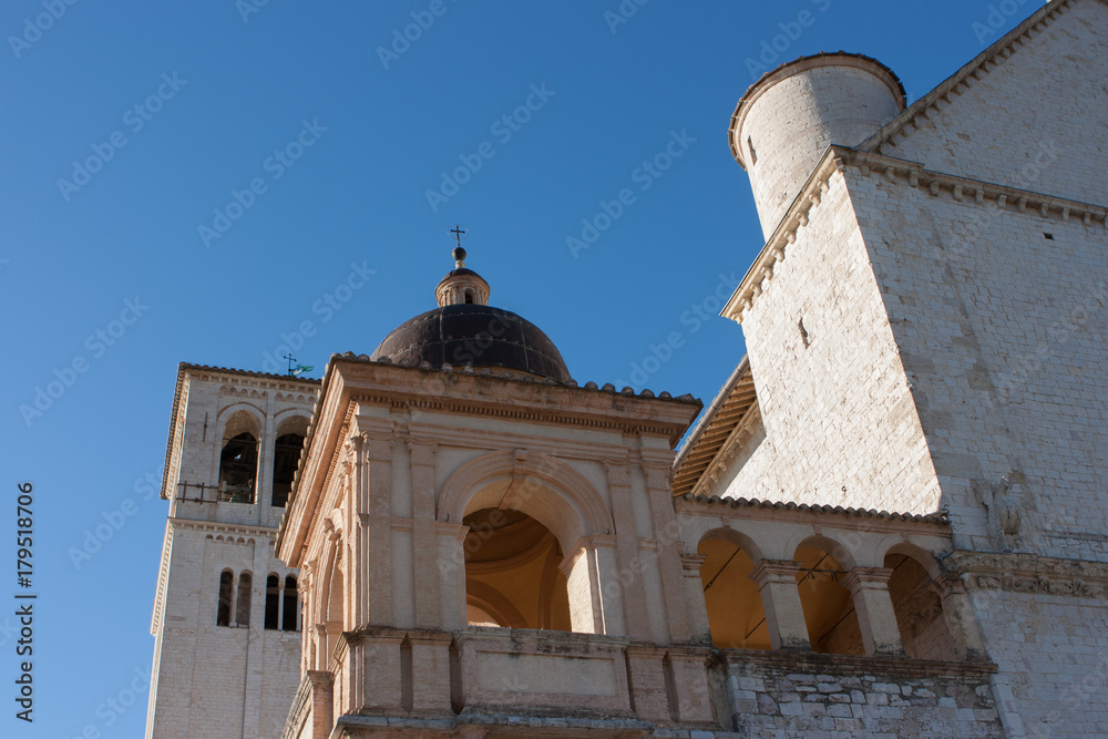 Basilica di San Francesco (St. Francis), Assisi, Umbria, Italy
